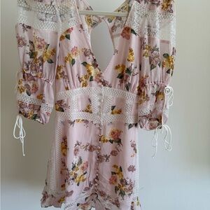 Floral Lace Trim For Love and Lemons Dress
